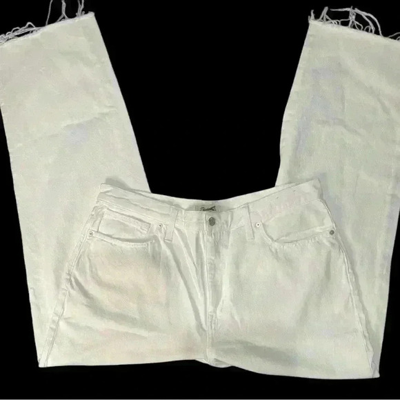 Madewell Pants - Madewell Baggy Straight Jeans Size 33